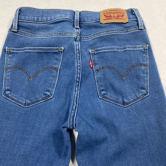 Women’s Levi’s brand Hi-Rise Super Stretch Skinny 720 Jegging denim Jeans Size24 - Picture 2 of 6